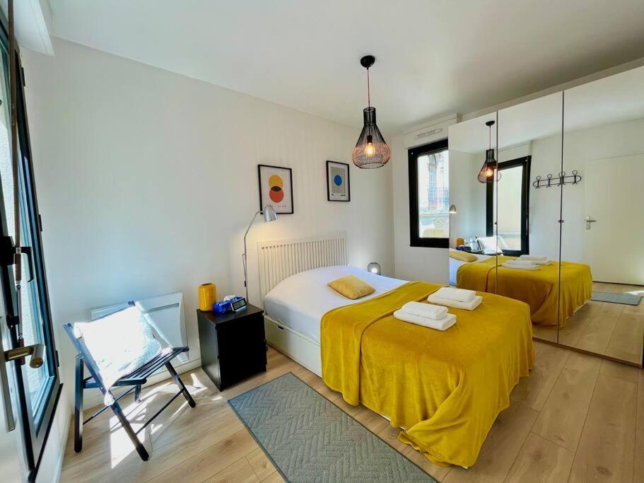 Appartement Le Nid D'Erlon - Reims Extérieur photo
